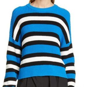NWT A.L.C. Matthews Striped Pullover Sweater Sz XL